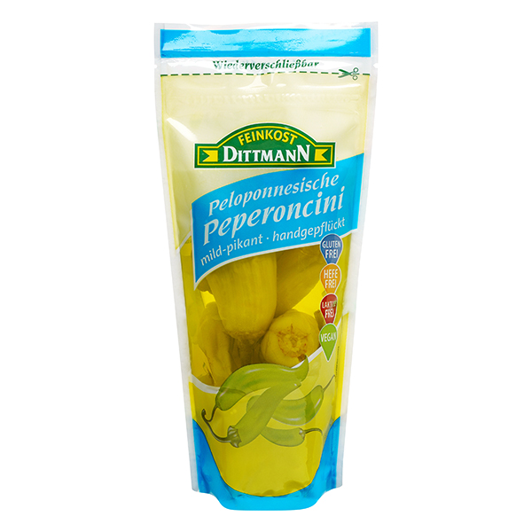 Feinkost Dittmann Peloponnesische Peperoncini 125g – Bild 2