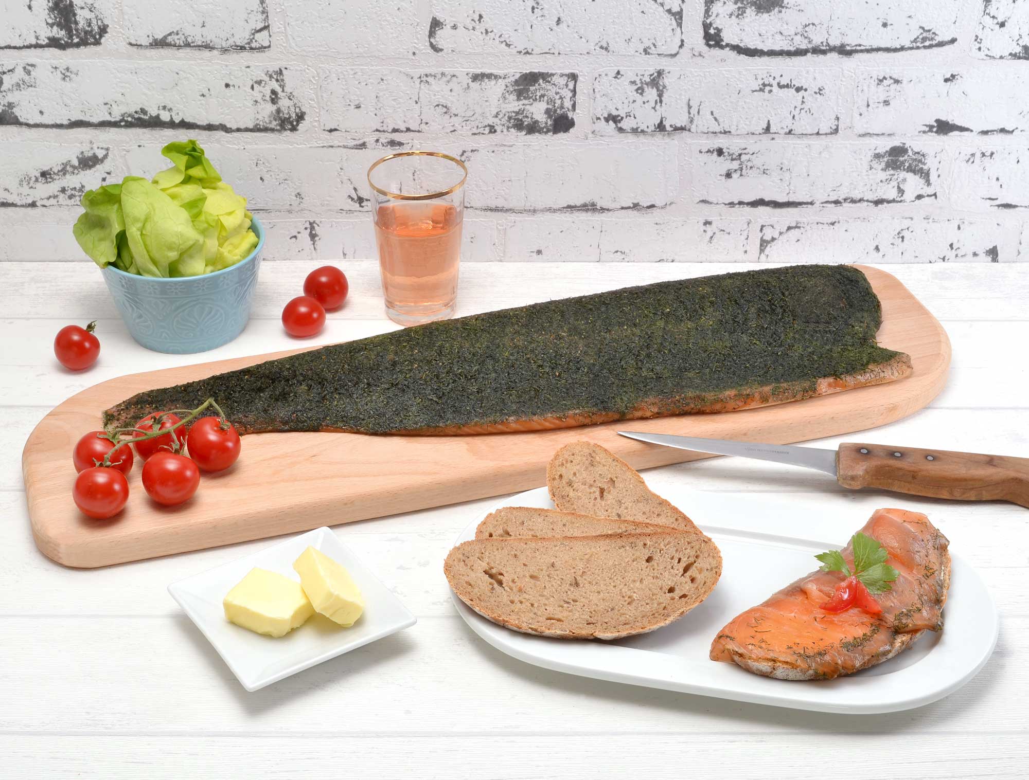Graved Lachs „Superior“ – ganze Seite
