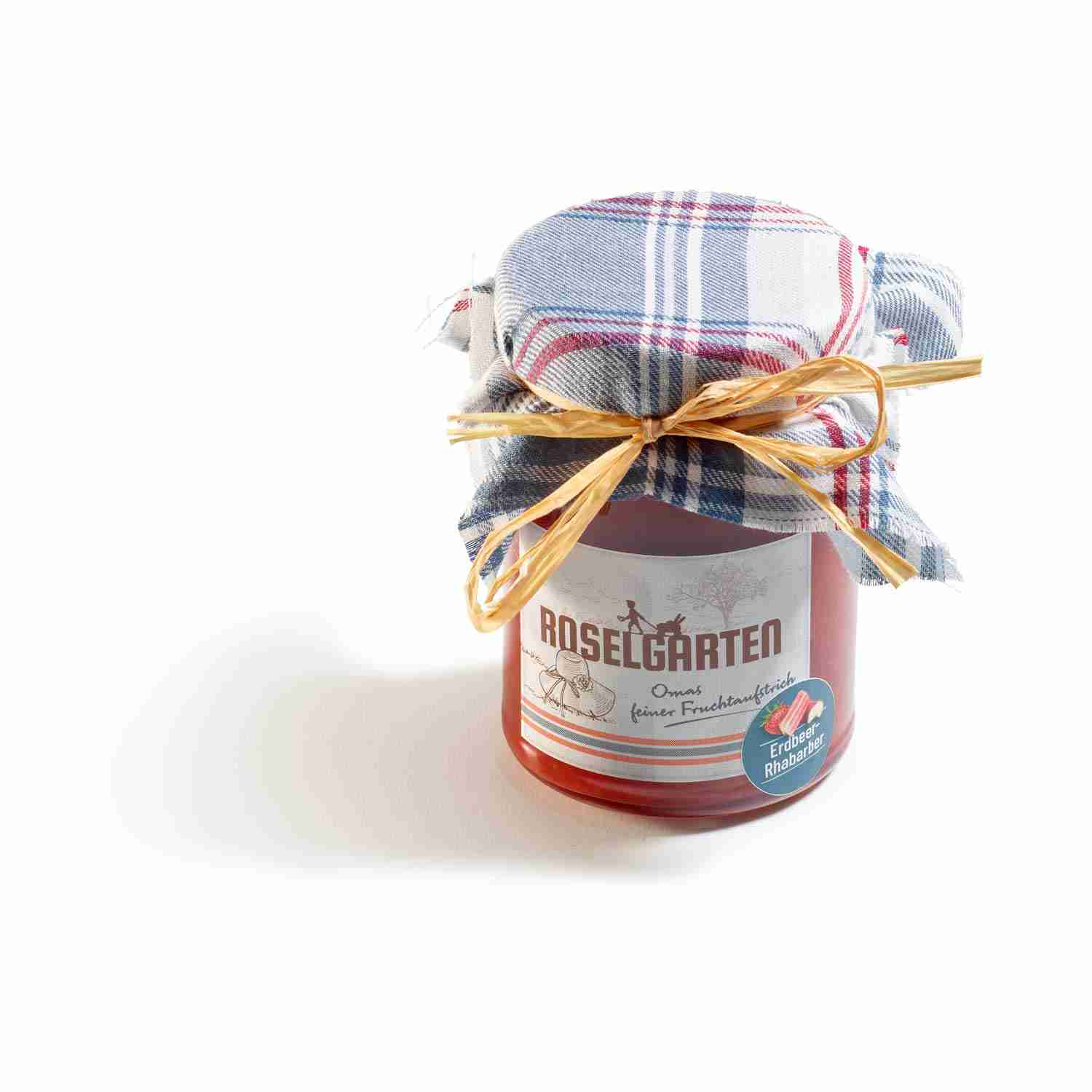 Roselgarten Fruchtaufstrich – Erdbeer-Rhabarber – Bild 2