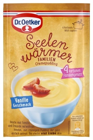 Dr.Oetker Seelenwärmer Familien-Cremepudding Vanille 75g