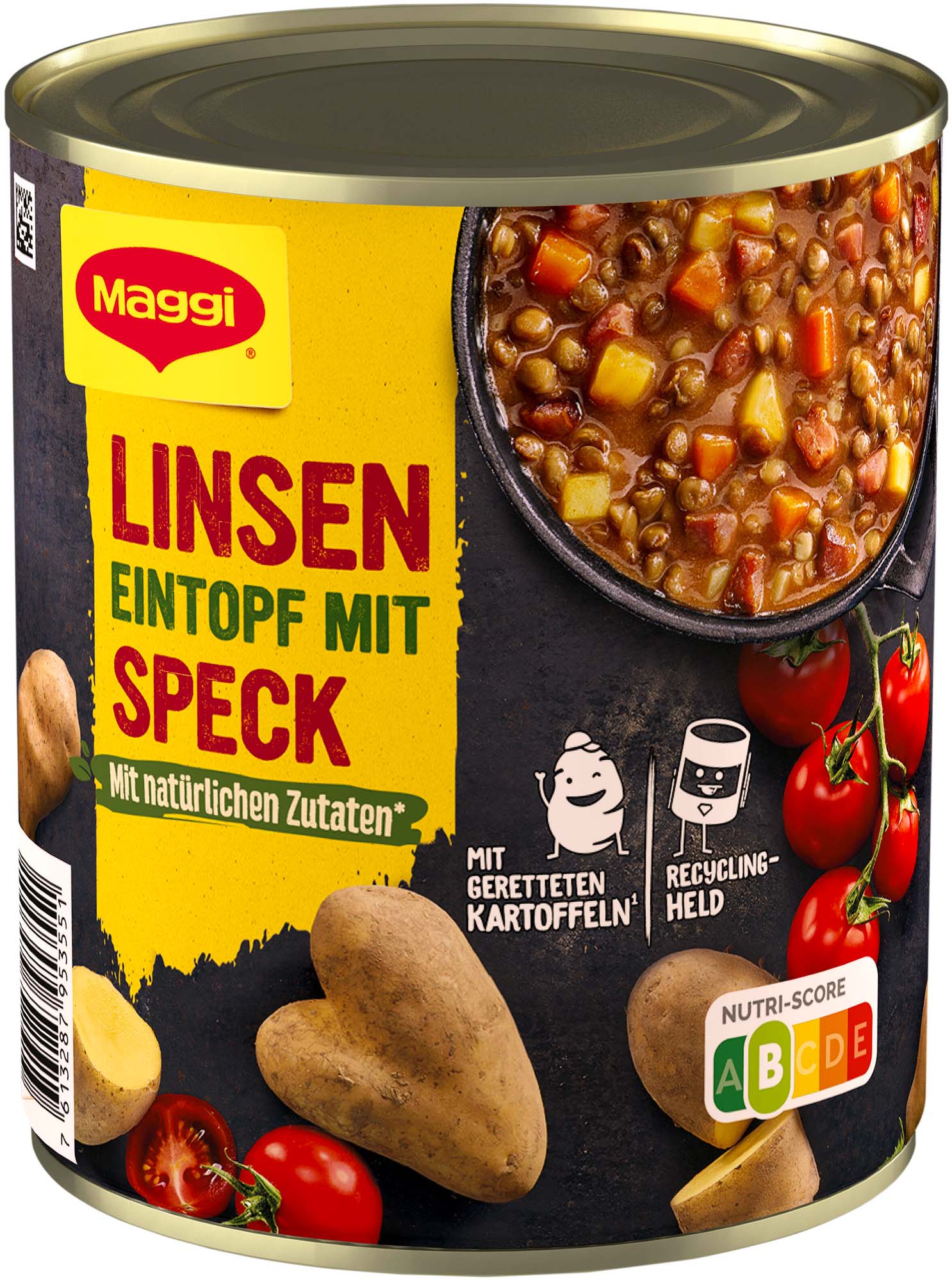 Maggi Linsen Eintopf mit Speck 800g