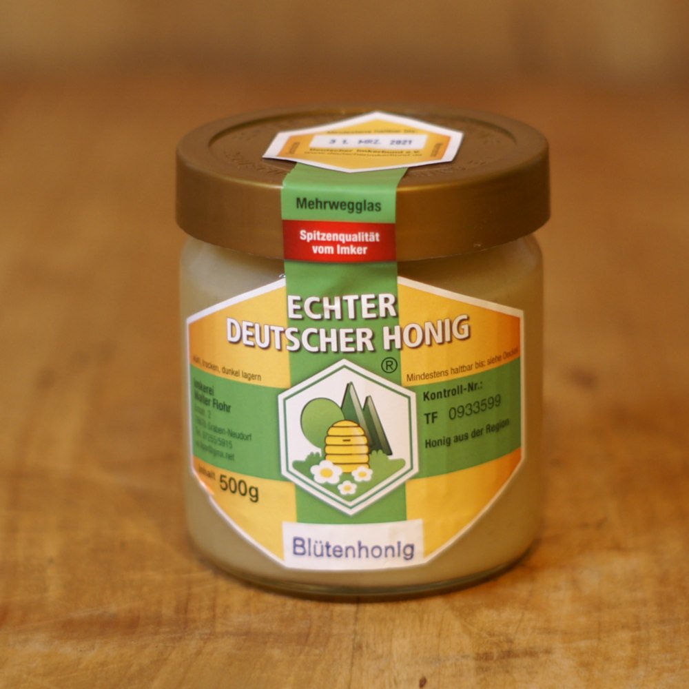 Blütenhonig cremig gerührt – Bild 2